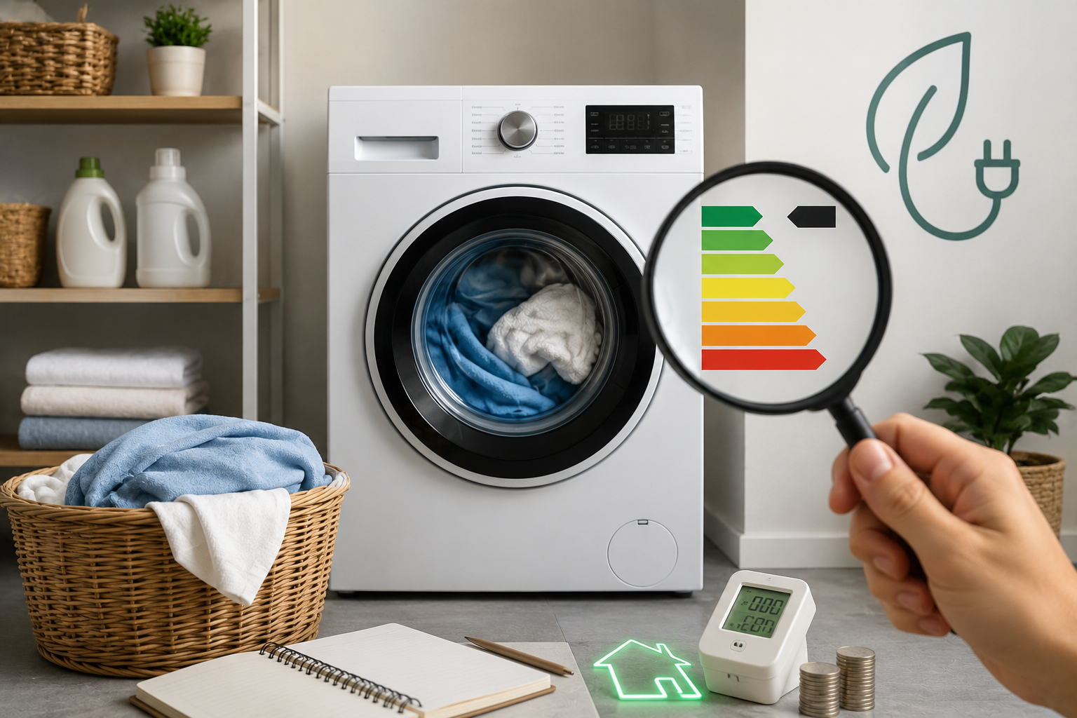 Enerji Etiketi ve kWh Değeri Ne Anlama Gelir? — Çamaşır Makinesi Enerji Verimliliği Nasıl Değerlendirilir?